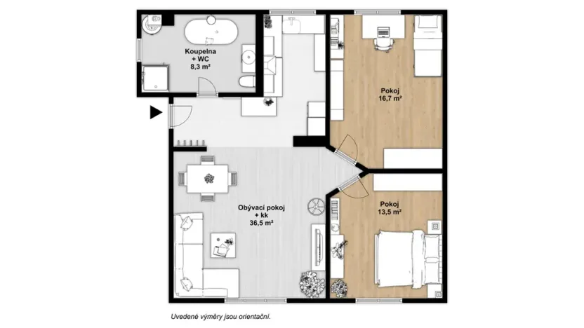 Prodej bytu 3+kk, Olomouc - Hejčín, Erenburgova, 75 m2