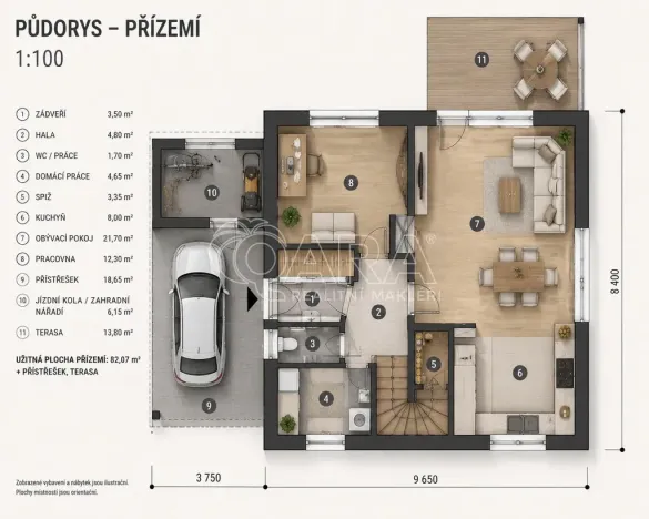 Prodej rodinného domu, Malá Hraštice - Velká Hraštice, 120 m2