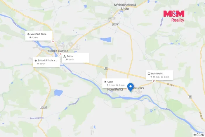 Prodej pozemku pro bydlení, Horní Poříčí, 2023 m2