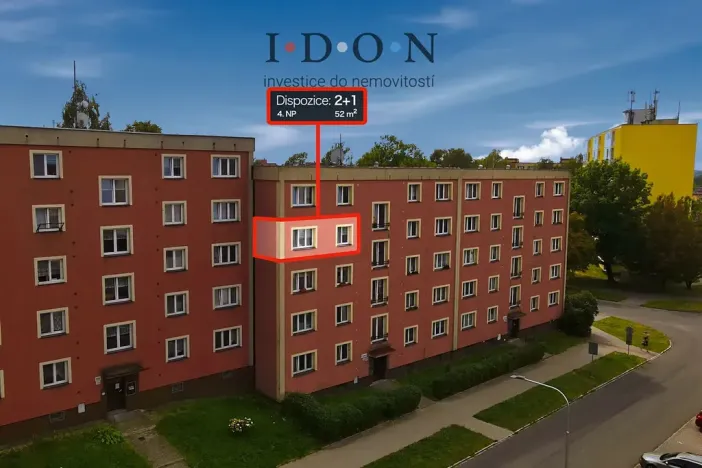 Prodej bytu 2+1, Karviná, tř. Těreškovové, 52 m2