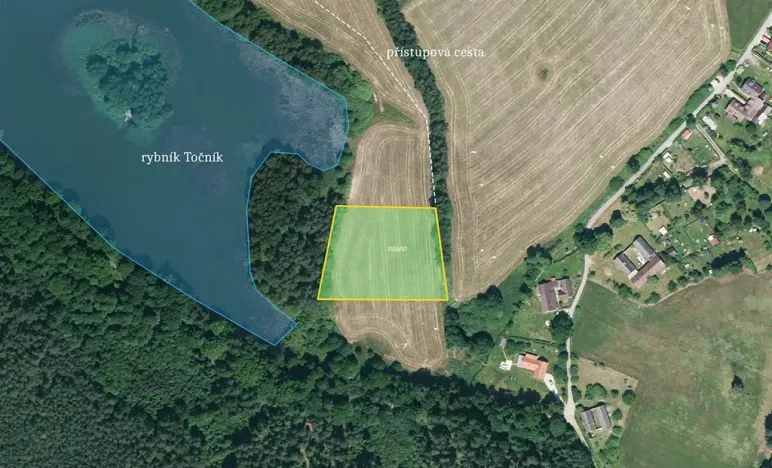 Prodej pole, Chlum u Třeboně, 5569 m2