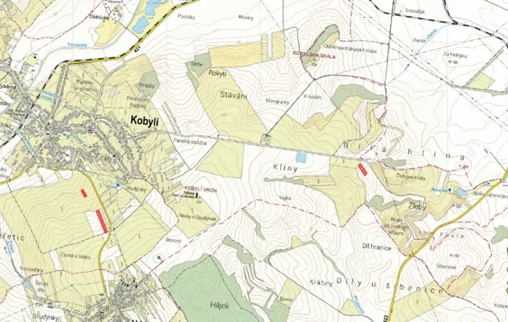 Prodej sadu/vinice, Kobylí, 23542 m2