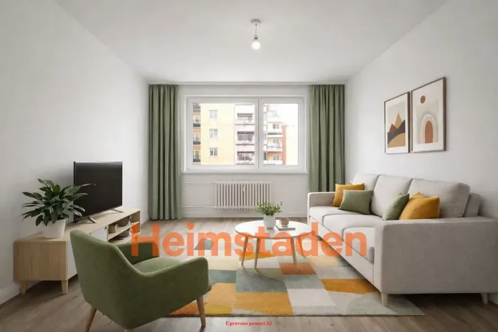 Pronájem bytu 2+1, Orlová - Lutyně, Masarykova třída, 58 m2