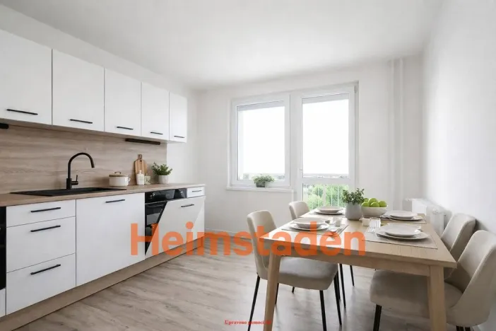 Pronájem bytu 2+1, Orlová - Lutyně, Masarykova třída, 58 m2
