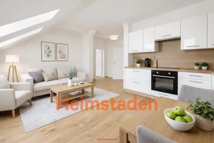 Pronájem bytu 2+kk, Ostrava - Poruba, náměstí Boženy Němcové, 49 m2