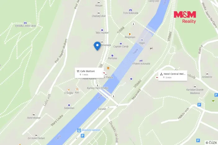 Prodej bytu 2+1, Karlovy Vary, Tržiště, 51 m2