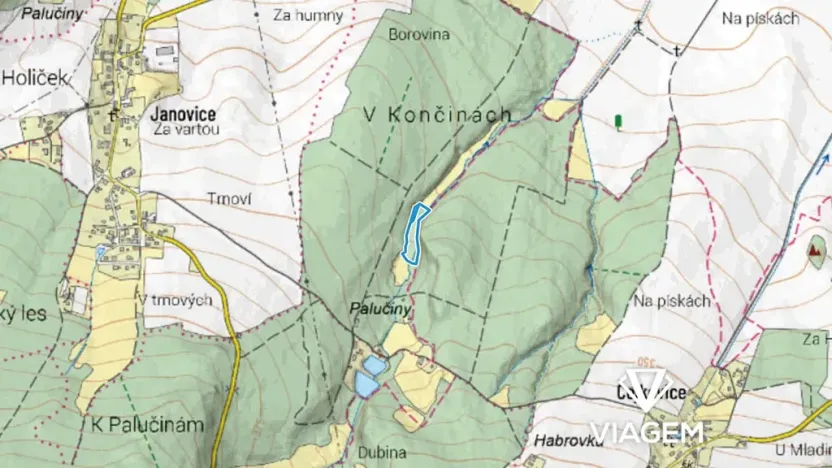 Prodej podílu pole, Morašice, 4315 m2