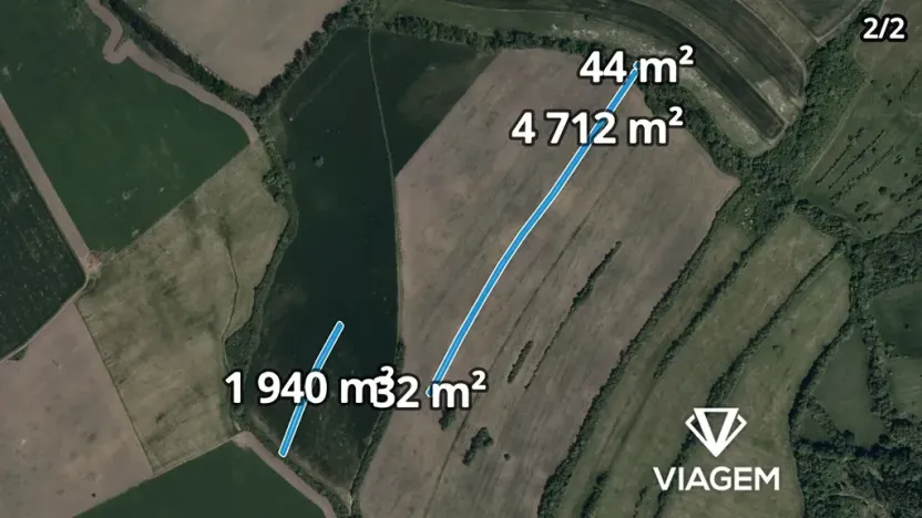 Prodej podílu pole, Velká nad Veličkou, 3368 m2