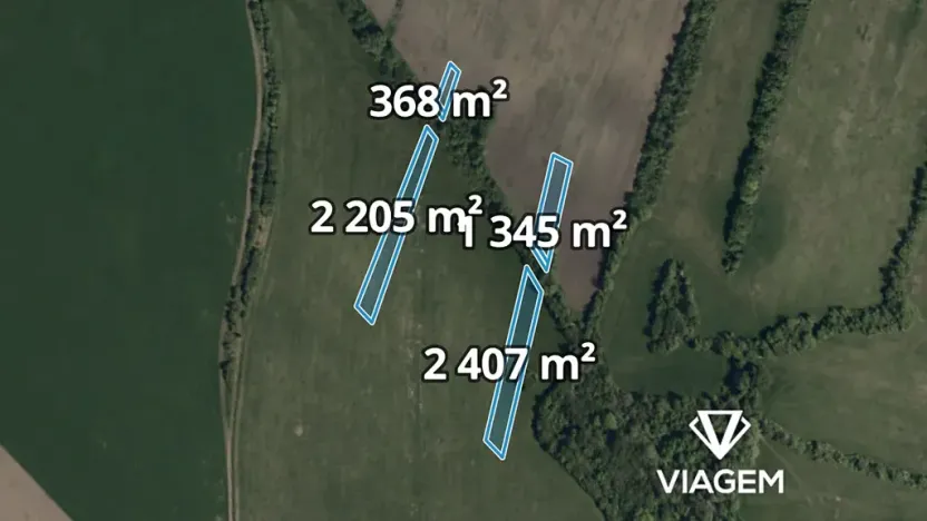 Prodej podílu pole, Velká nad Veličkou, 2518 m2