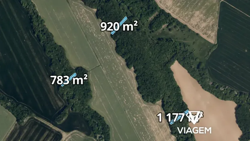 Prodej podílu pole, Popovice, 1440 m2