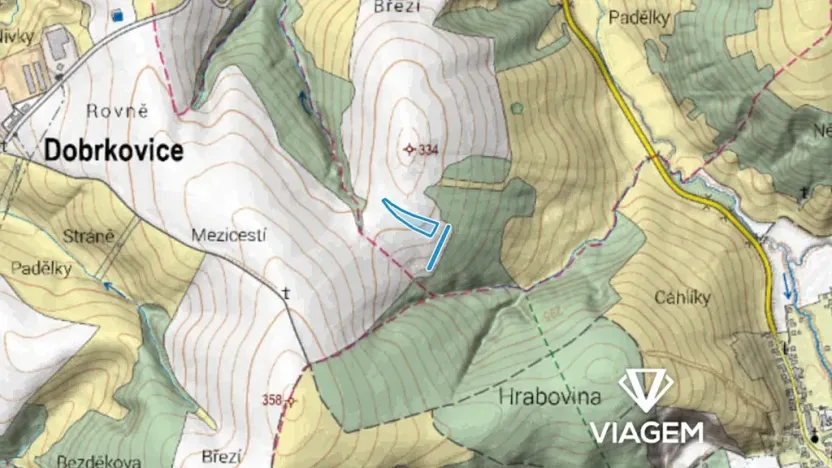 Prodej podílu pole, Kaňovice, 1930 m2