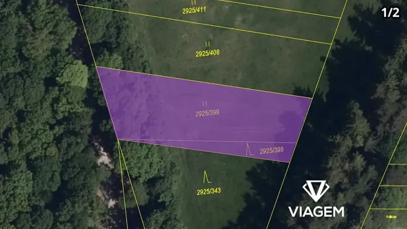 Prodej podílu pole, Hrubá Vrbka, 1660 m2