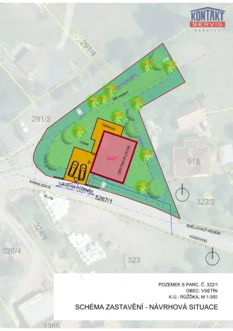 Prodej pozemku pro bydlení, Růžďka, 1188 m2