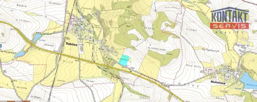 Prodej komerčního pozemku, Třebčice, 15237 m2
