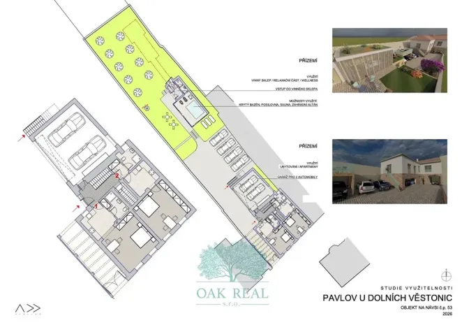 Prodej činžovního domu, Pavlov, Na Návsi, 368 m2