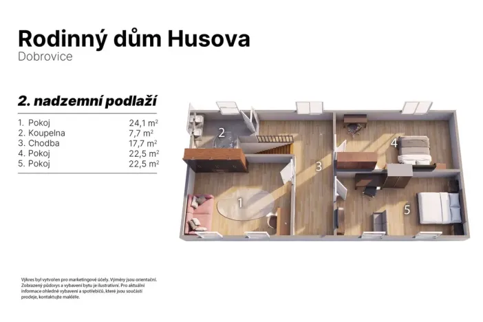 Prodej rodinného domu, Dobrovice, Husova ulice, 213 m2