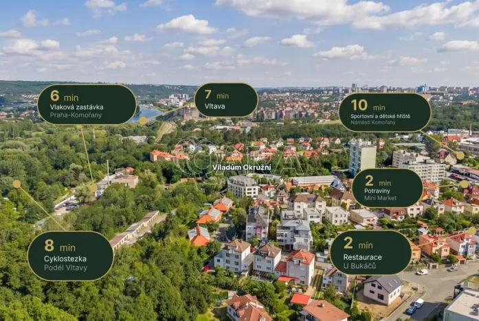 Prodej bytu 2+kk, Praha - Komořany, Okružní