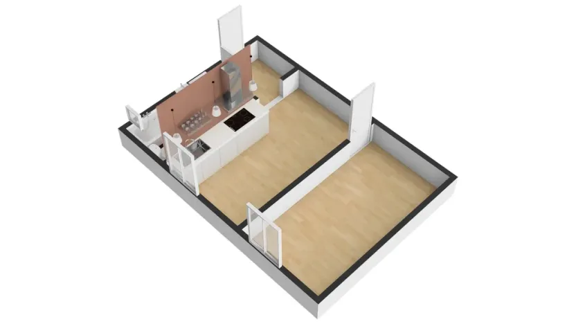 Prodej bytu 1+1, Praha - Satalice, Za Novákovou zahradou, 31 m2