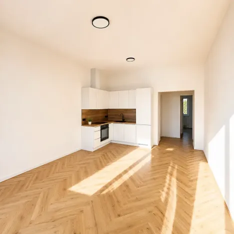 Pronájem bytu 2+kk, Praha - Smíchov, Hořejší nábřeží, 48 m2
