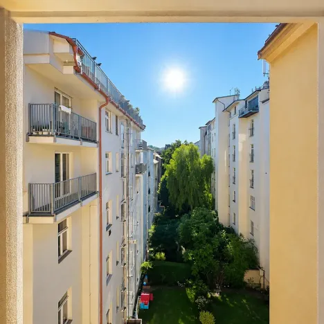 Pronájem bytu 2+kk, Praha - Smíchov, Hořejší nábřeží, 48 m2