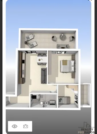 Prodej bytu 3+kk, Villa Rosa,, 50 m2