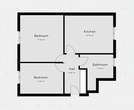 Pronájem bytu 2+1, Praha - Dejvice, Mydlářka, 55 m2