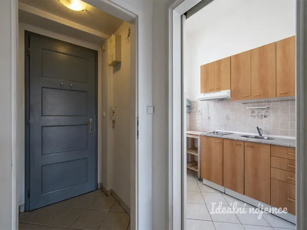 Pronájem bytu 1+1, Praha - Žižkov, Husitská, 35 m2