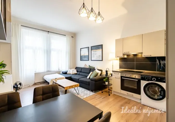 Pronájem bytu 2+kk, Praha - Žižkov, Hartigova, 45 m2
