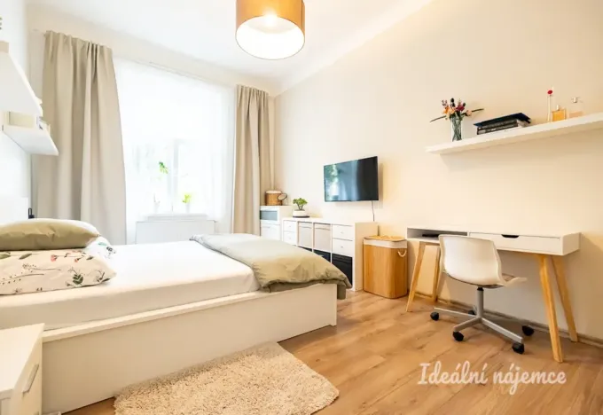 Pronájem bytu 2+kk, Praha - Žižkov, Hartigova, 45 m2