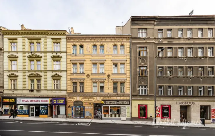Pronájem bytu 2+kk, Praha - Žižkov, Hartigova, 45 m2