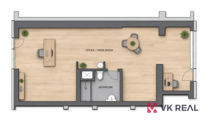 Pronájem obchodního prostoru, Praha - Řepy, Na moklině, 62 m2