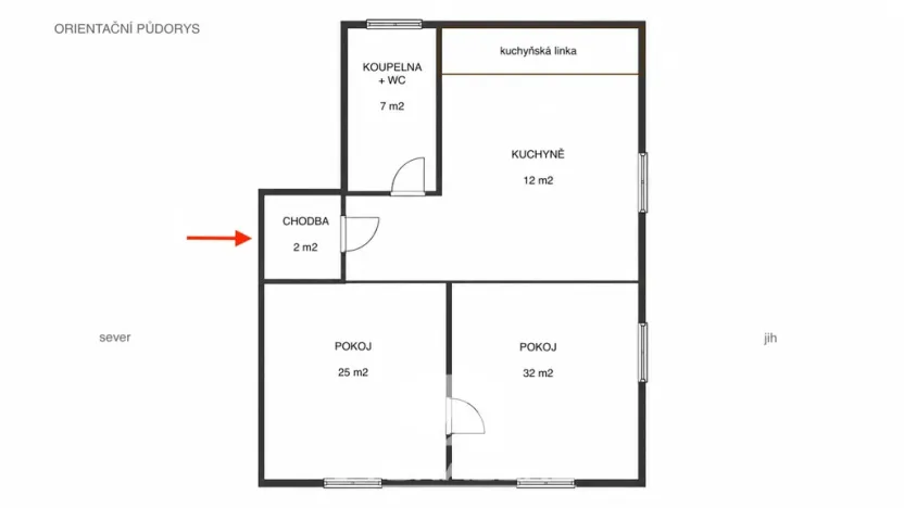 Prodej bytu 2+1, Kraslice, Čs. armády, 78 m2