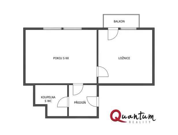 Pronájem bytu 2+kk, Praha - Černý Most, Rudolfa Holeky, 33 m2