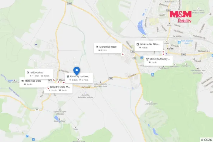 Prodej bytu 2+kk, Moravské Knínice, Na Hrázi, 50 m2