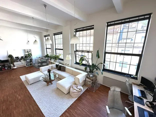 Pronájem atypického bytu, Praha - Smíchov, Křížová, 100 m2