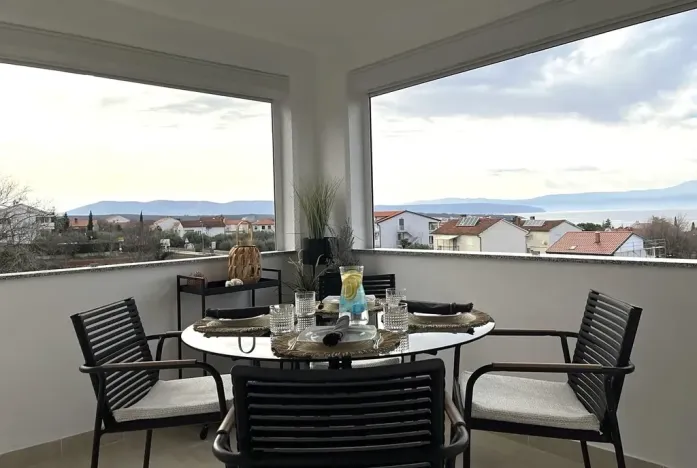 Prodej bytu 2+kk, Malinska, Chorvatsko, 47 m2