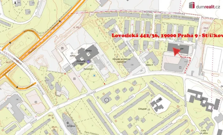 Prodej garáže, Praha - Střížkov, Lovosická, 10 m2