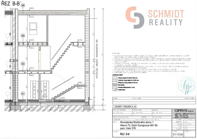 Prodej pozemku pro bydlení, Dolní Dunajovice, Hlavní, 1140 m2