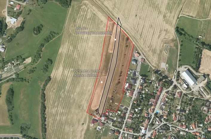 Prodej podílu pozemku pro bydlení, Kunštát, 3337 m2
