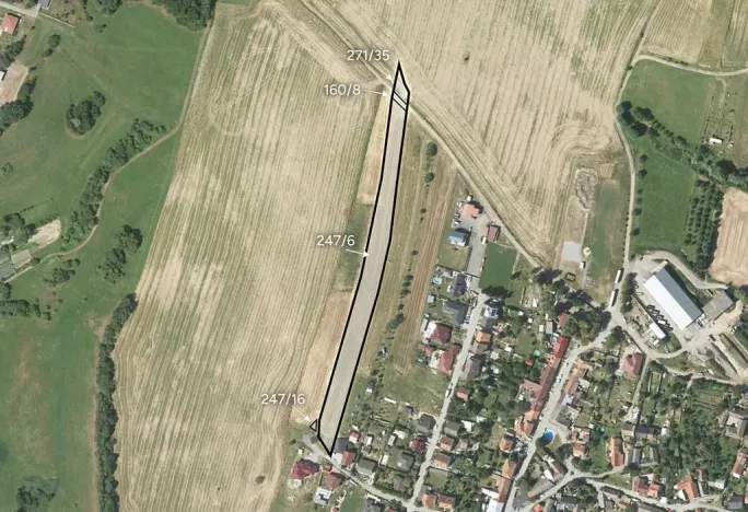Prodej podílu pozemku pro bydlení, Kunštát, 3337 m2
