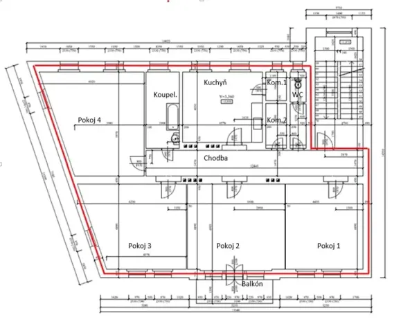 Pronájem bytu 4+1, Jablonec nad Nisou, SNP, 159 m2
