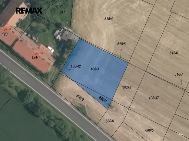 Prodej pozemku pro bydlení, Libodřice, 801 m2