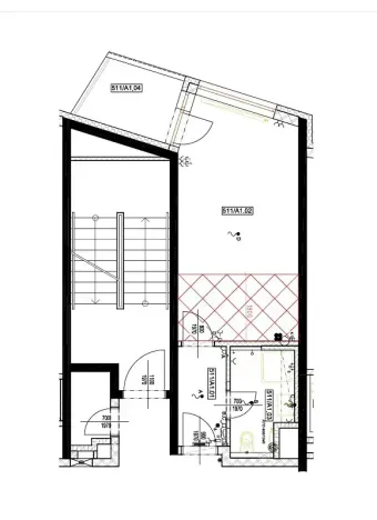 Pronájem bytu 1+kk, Praha - Střížkov, Lovosická, 29 m2