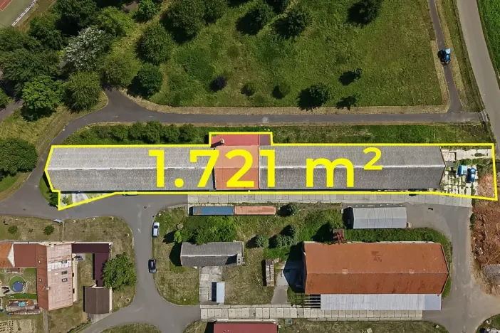 Prodej výrobních prostor, Věžky, 2200 m2