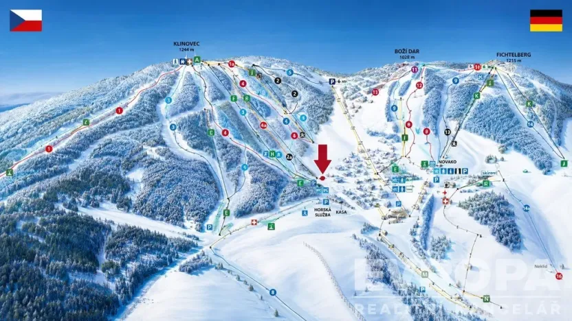 Prodej pozemku pro bydlení, Loučná pod Klínovcem, 2341 m2