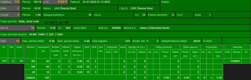 Prodej lesa, Železný Brod, 18900 m2