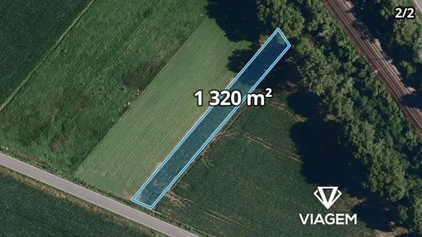Prodej podílu pole, Podivín, 838 m2