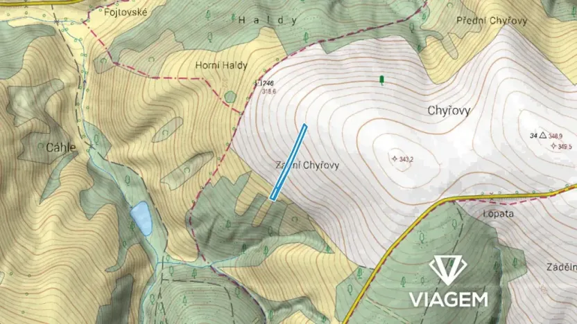 Prodej podílu pole, Velký Ořechov, 1313 m2