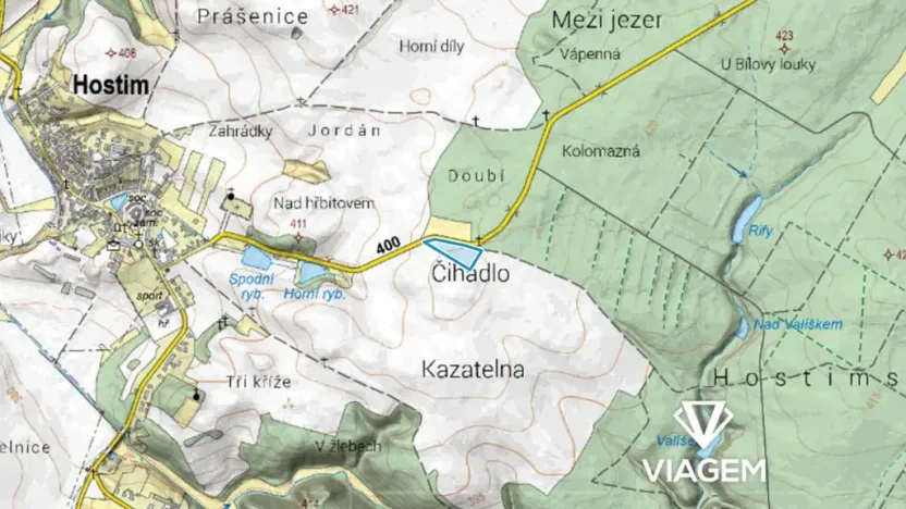 Prodej podílu pole, Hostim, 2248 m2