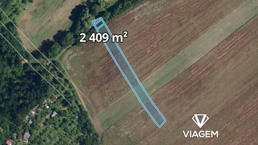 Prodej pole, Ostopovice, 2409 m2